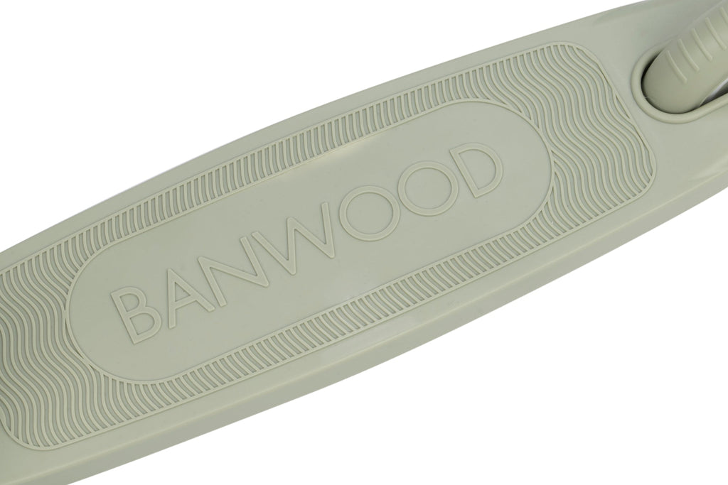 Banwood Eco Scooter Step Incl. Mandje | Olive