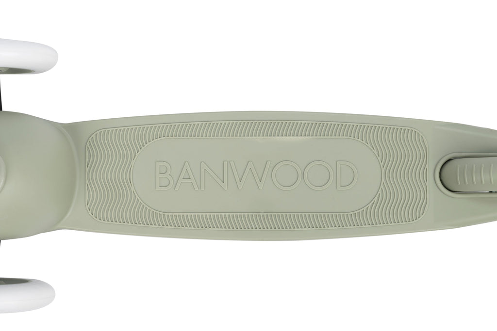 Banwood Eco Scooter Step Incl. Mandje | Olive