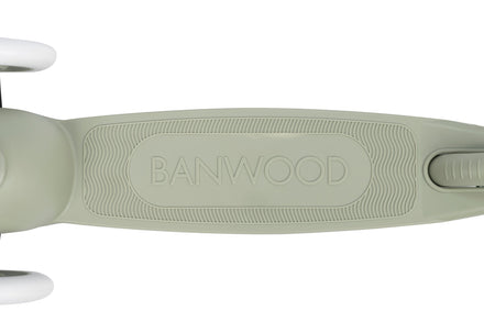 Banwood Eco Scooter Step Incl. Mandje | Olive