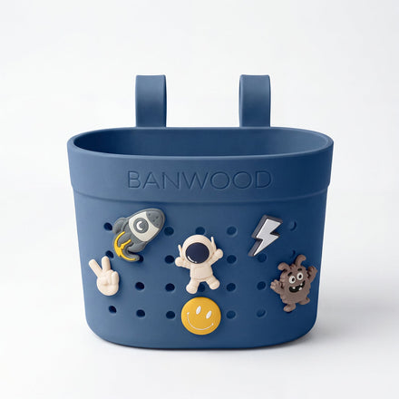 Banwood Fietsmandje Pin & Ride | Deepsea