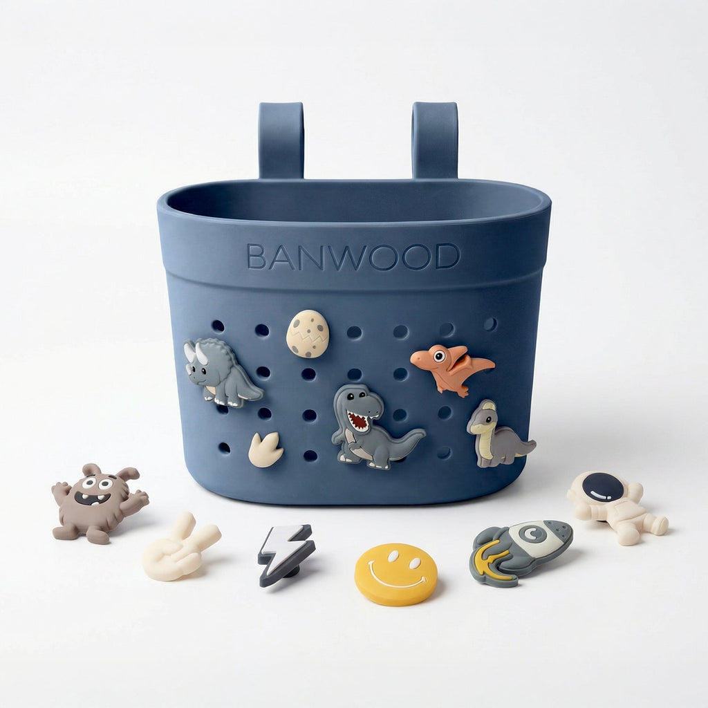 Banwood Fietsmandje Pin & Ride | Deepsea