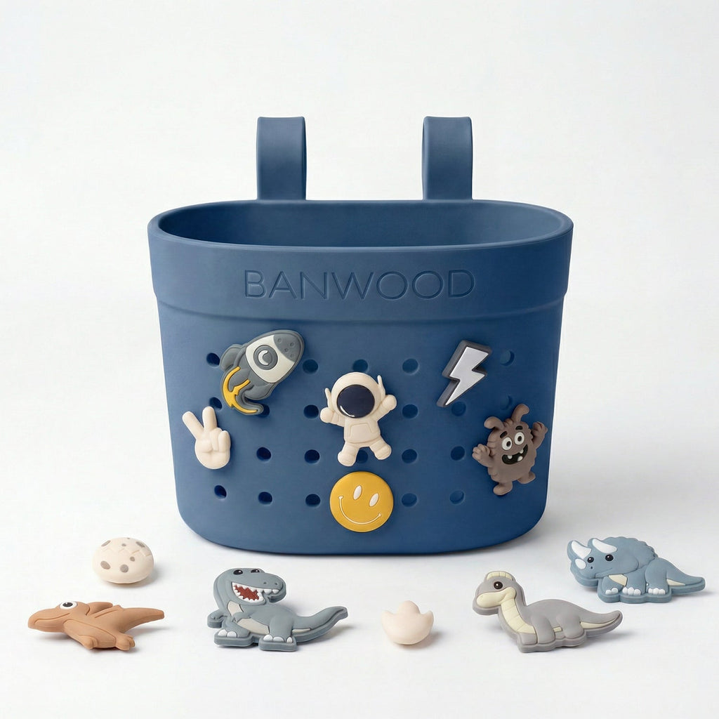 Banwood Fietsmandje Pin & Ride | Deepsea