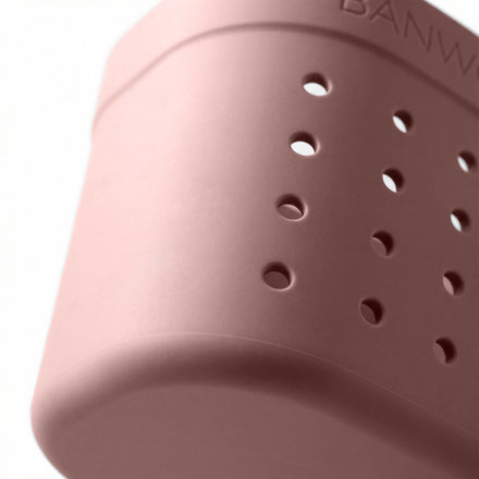 Banwood Fietsmandje Pin & Ride | Dusty Rose