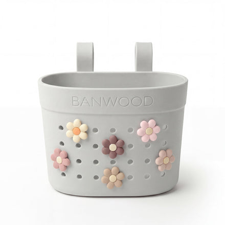 Banwood Fietsmandje Pin & Ride | Ivory