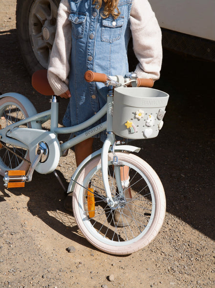 Banwood Fietsmandje Pin & Ride | Ivory