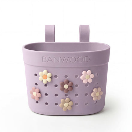 Banwood Fietsmandje Pin & Ride | Lavendel