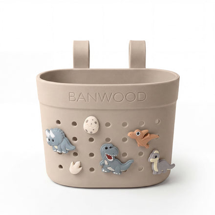 Banwood Fietsmandje Pin & Ride | Sand
