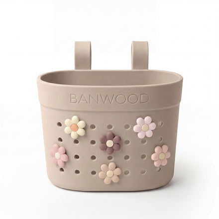Banwood Fietsmandje Pin & Ride | Sand