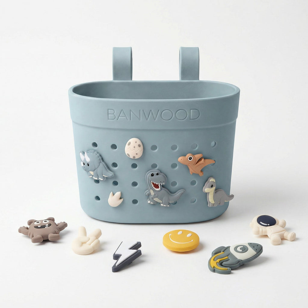 Banwood Fietsmandje Pin & Ride | Teal