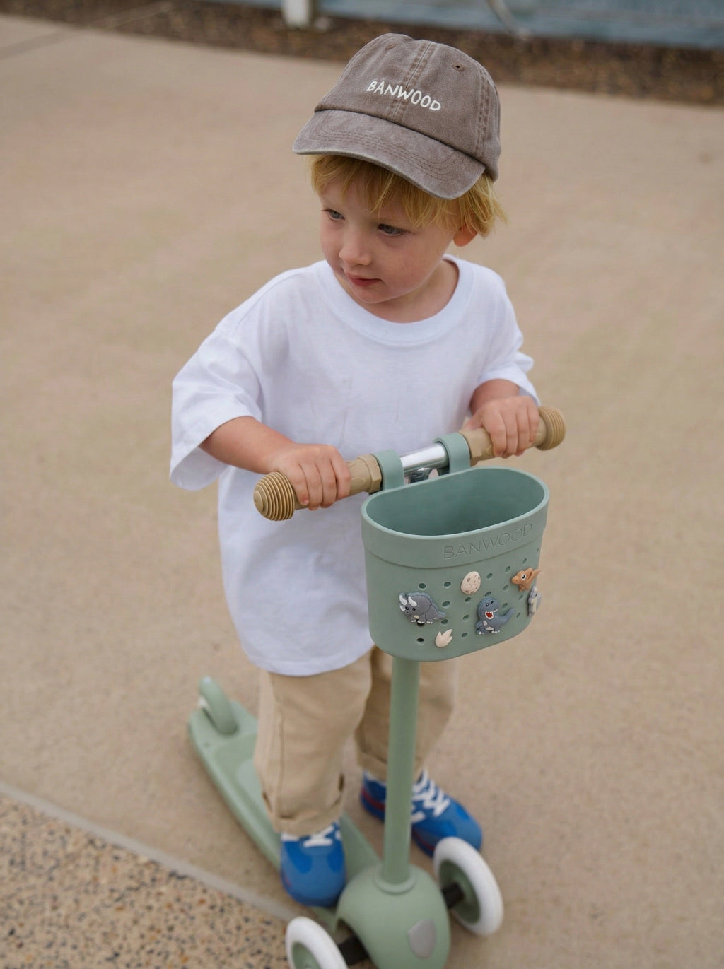 Banwood Fietsmandje Pin & Ride | Teal