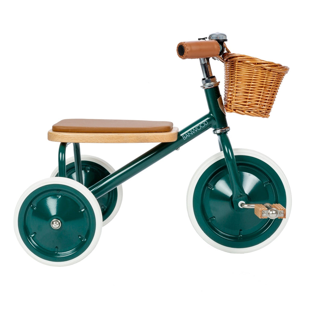 Banwood Trike Driewieler Met Mandje | Green LICHTE BESCHADIGING*
