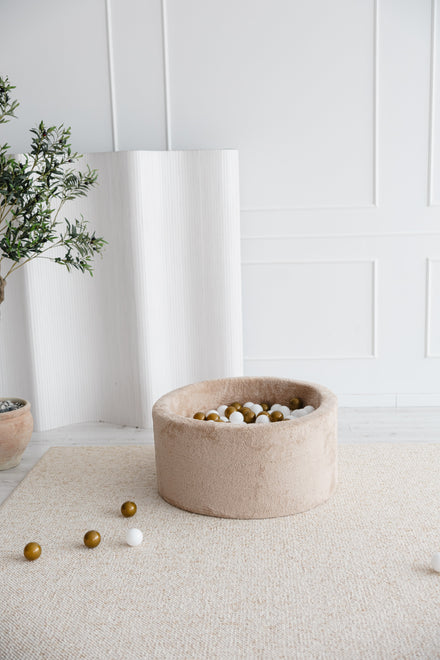 Moje Ballenbad Teddy 90x40cm | Beige