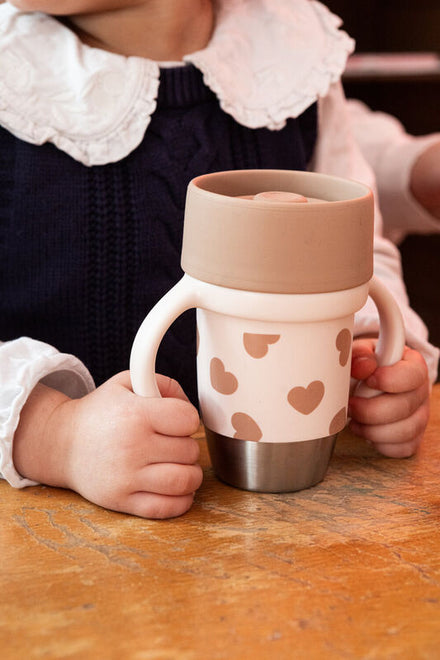 Béaba RVS Leerbeker Click and Drink 250ml | Biglove