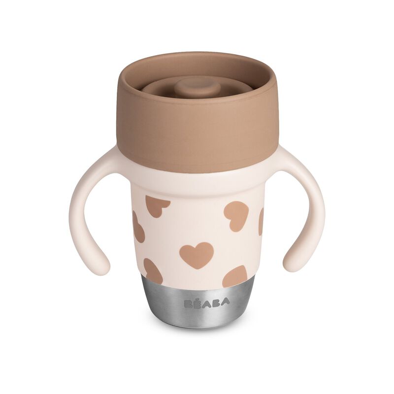 Béaba RVS Leerbeker Click and Drink 250ml | Biglove