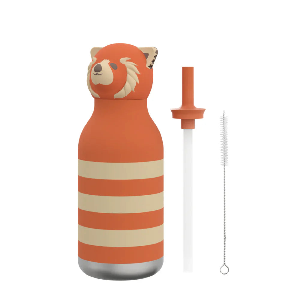 Asobu Bestie Bottle 460 ml | Red Panda Stripe