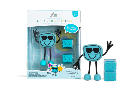 Glo Pals Light Up Sensory Toy Badspeeltje Blauw | Blair