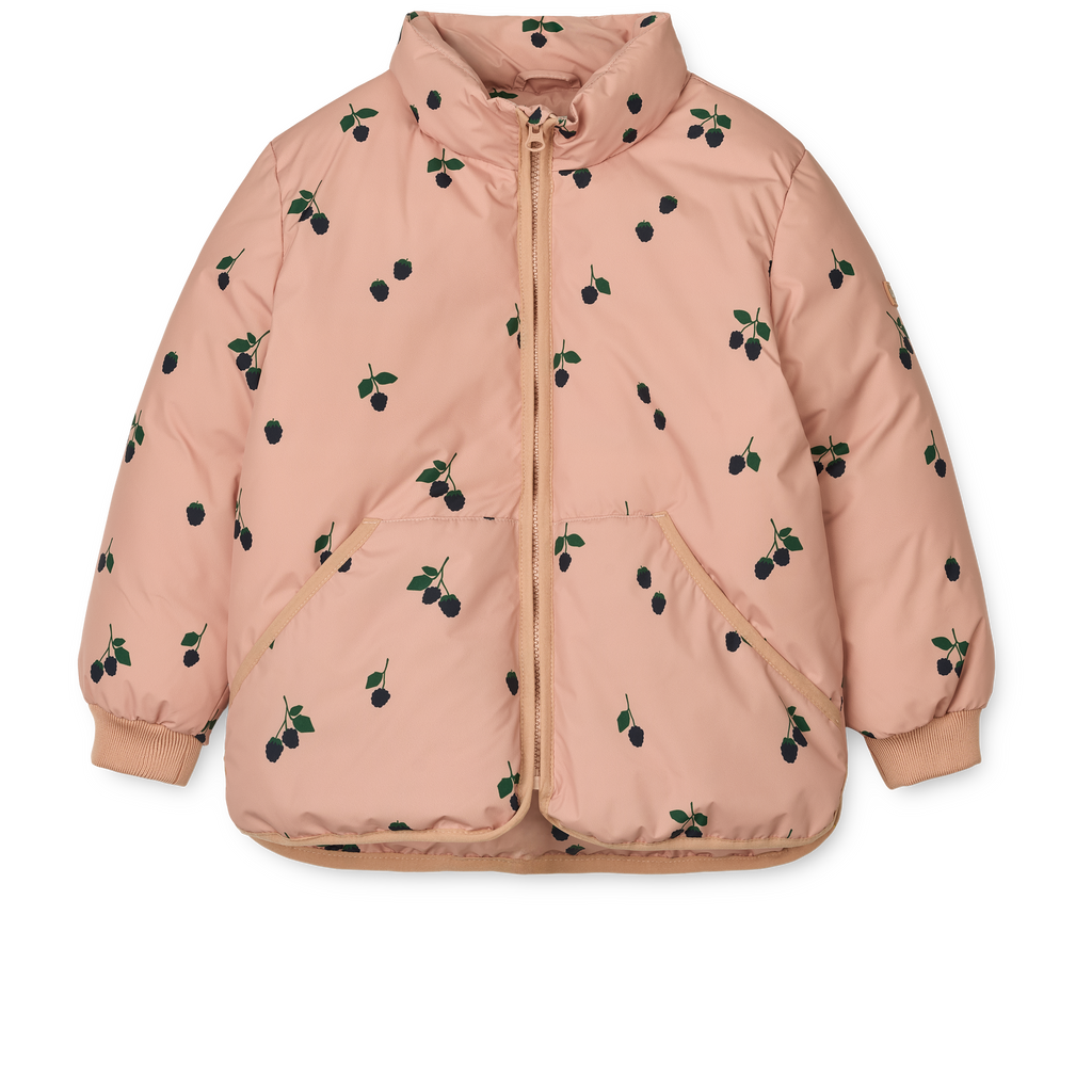 Liewood Brantley Jacket | Berry / Pale Tuscany
