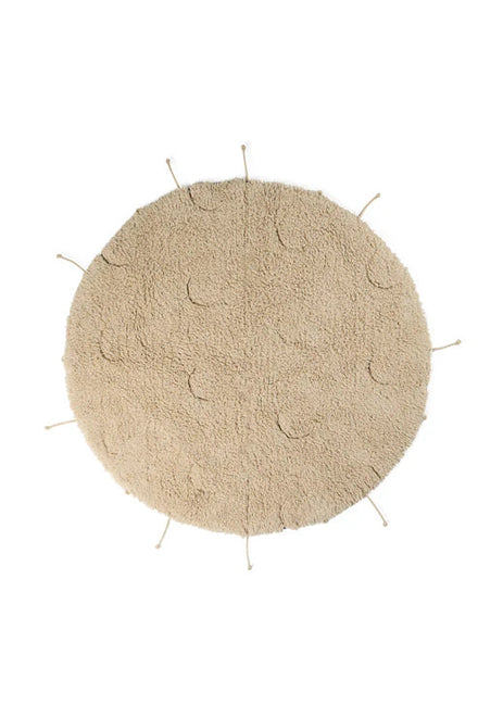 Lorena Canals Machinewasbaar Tapijt Rug 100cm | Moon Multishape