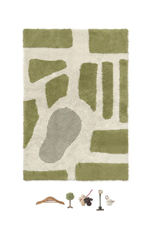 Lorena Canals Machinewasbaar Tapijt | Hyde Park