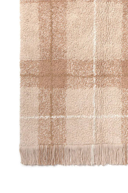 Lorena Canals Machinewasbaar Tapijt 90x120 cm | Tartan Rose