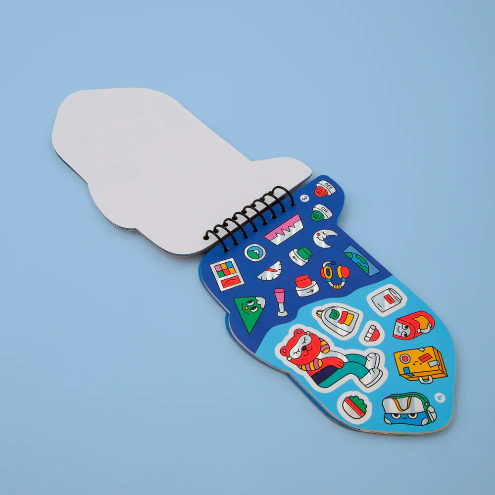 Omy Sticker Doeboek | Vliegtuig