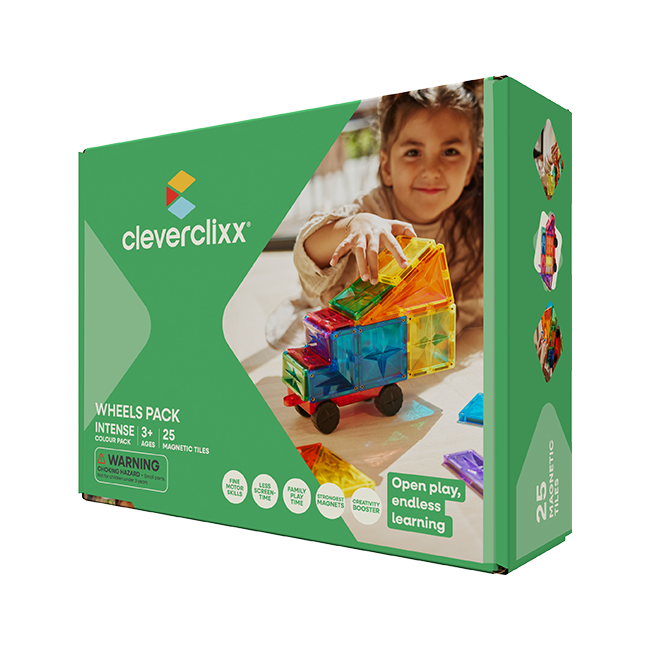 Cleverclixx Wheels Pack Intense | 25 Stuks