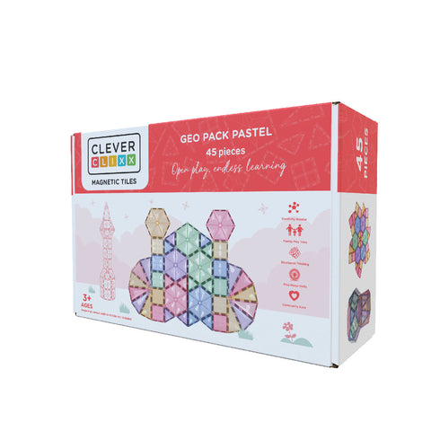 Cleverclixx Geo Pack Pastel | 45 Stuks