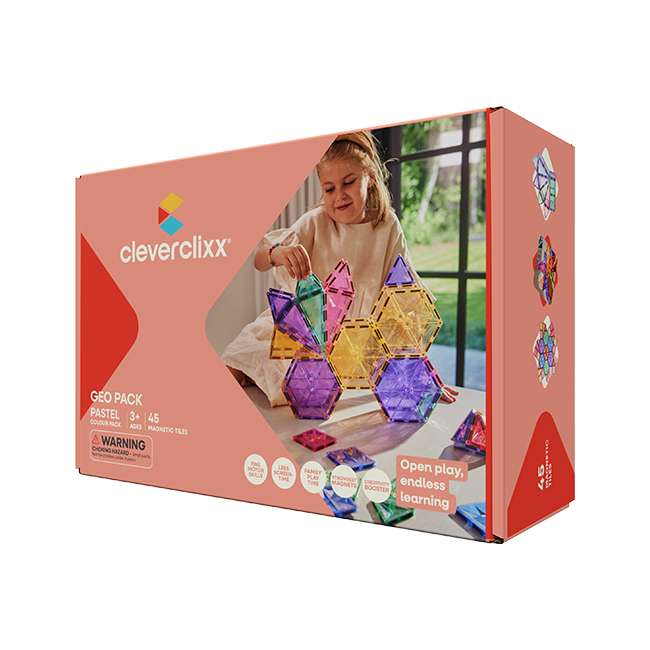 Cleverclixx Geo Pack Pastel | 45 Stuks