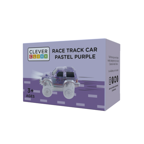 Cleverclixx Race Track Car Purple