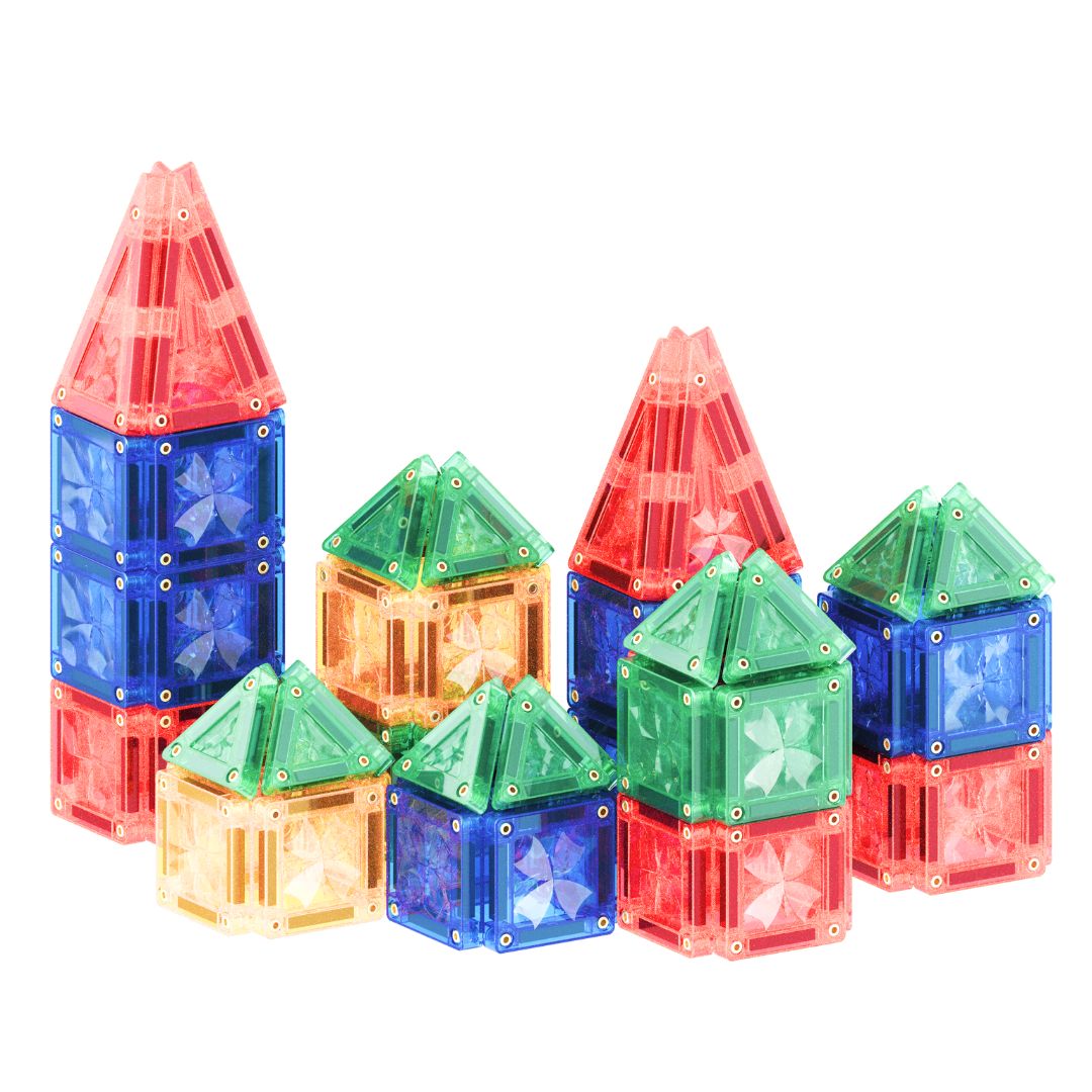 Cleverclixx Mini Tiles Pack Intense | 28 Stuks