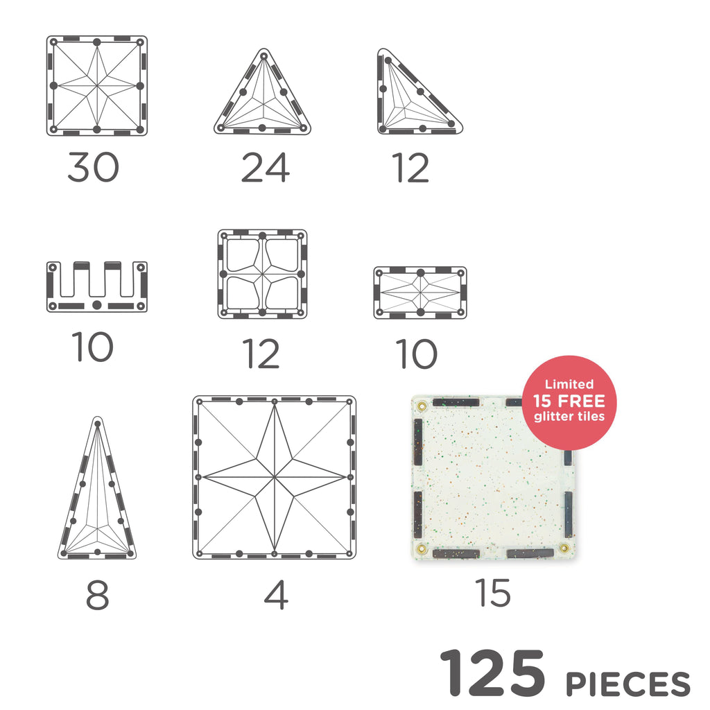 Cleverclixx Inventive Pack Intense | 110 Stuks + 15 GRATIS Glittertegels