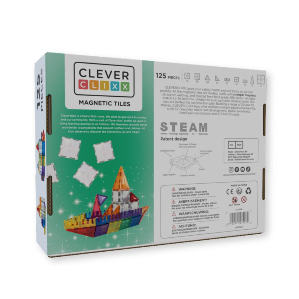 Cleverclixx Inventive Pack Intense | 110 Stuks + 15 GRATIS Glittertegels