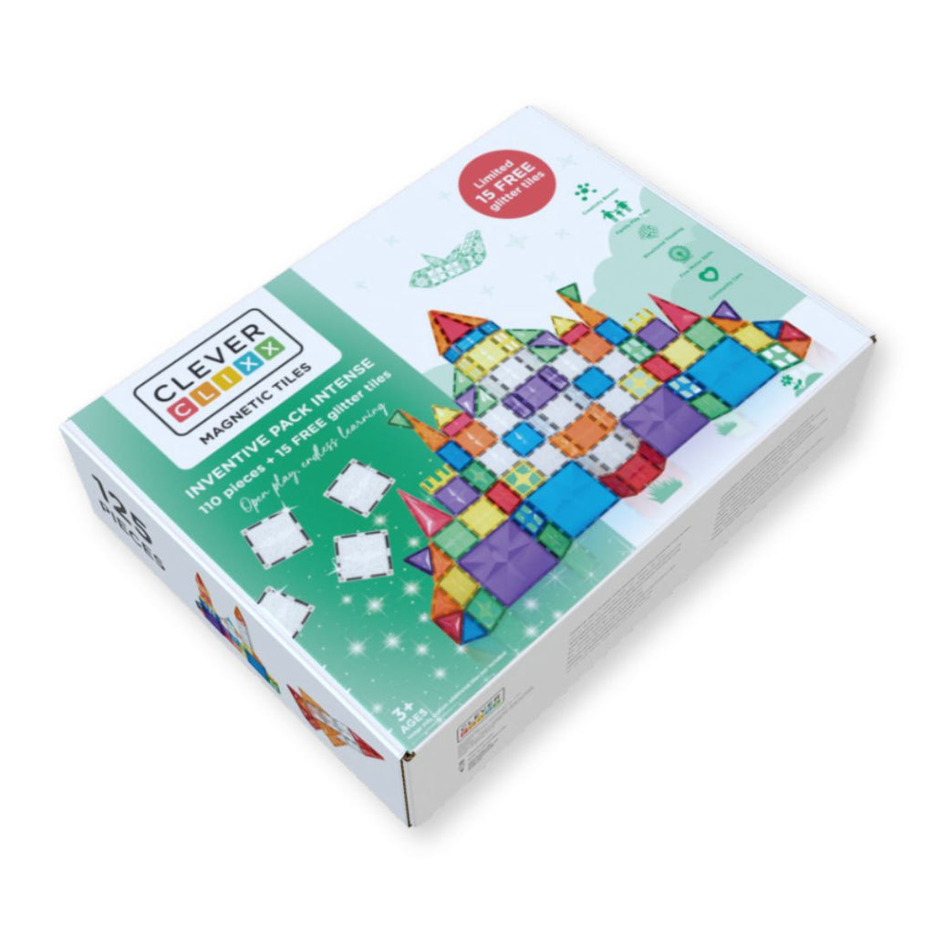 Cleverclixx Inventive Pack Intense | 110 Stuks + 15 GRATIS Glittertegels