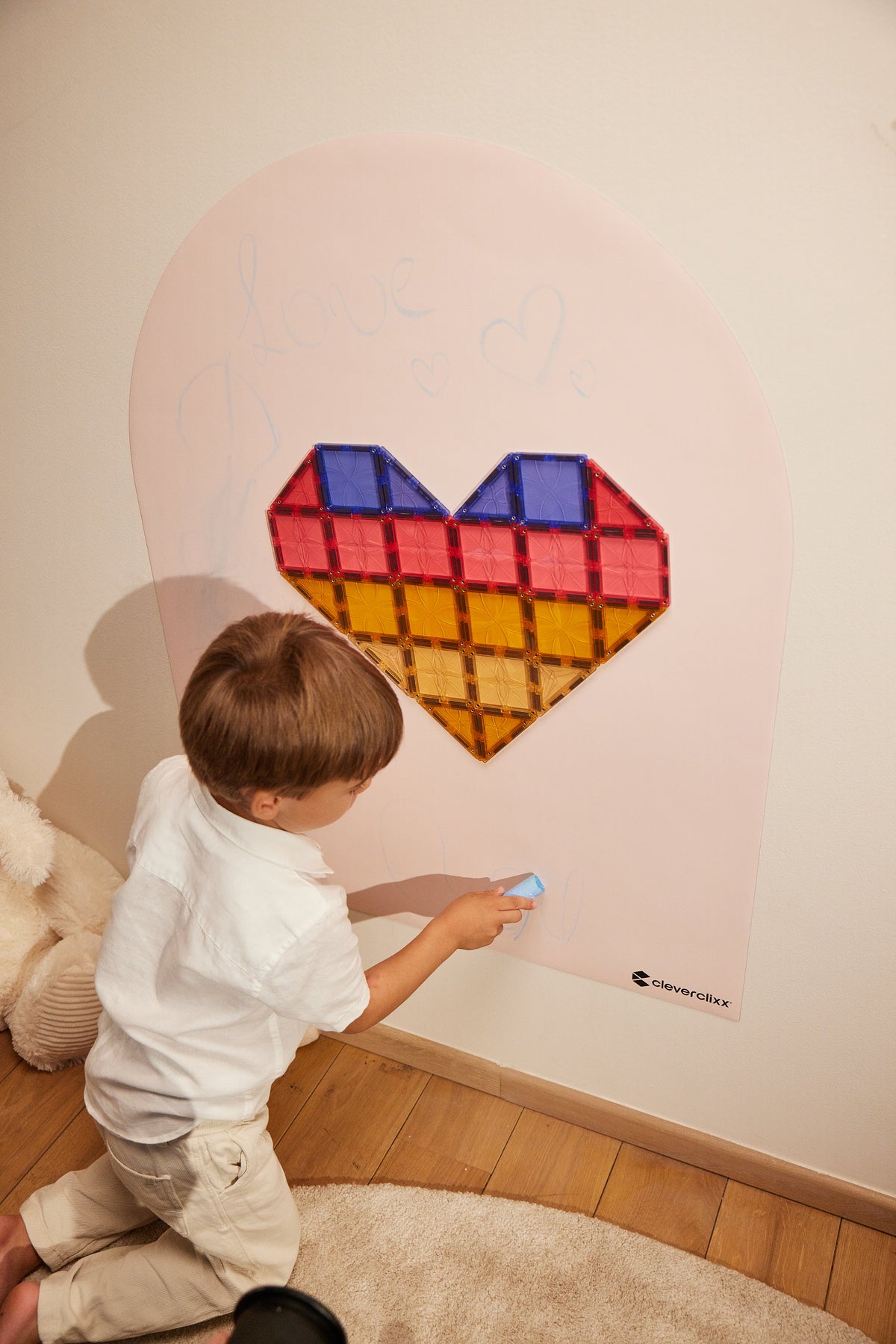 Cleverclixx Magnetische Muursticker 95x75cm | Dream Pink - PRE ORDER LEVERING NA 20 SEPT