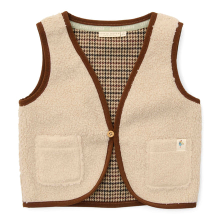 Little Dutch Kleuter Winter Gilet Sand - 92/104 | Zand