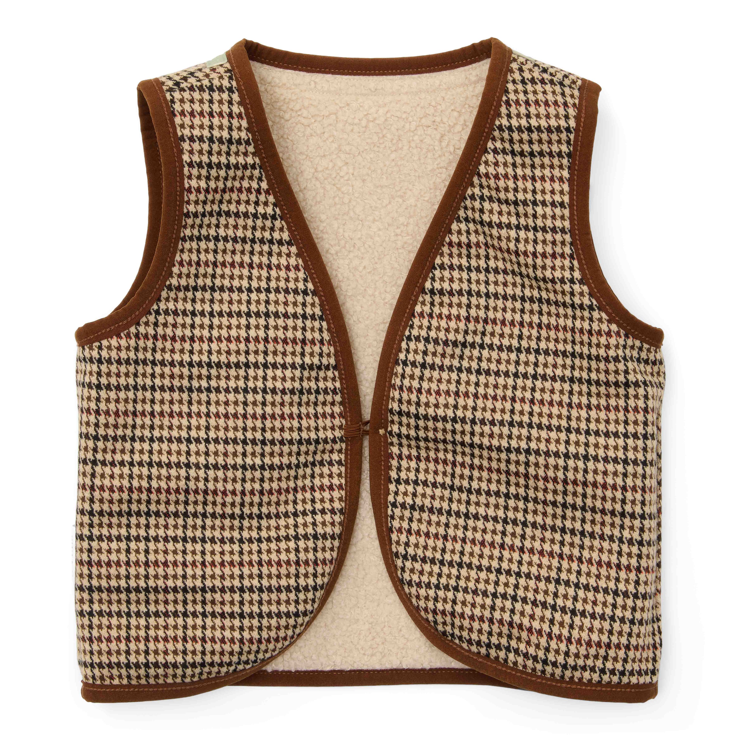 Little Dutch Kleuter Winter Gilet Sand - 92/104 | Zand