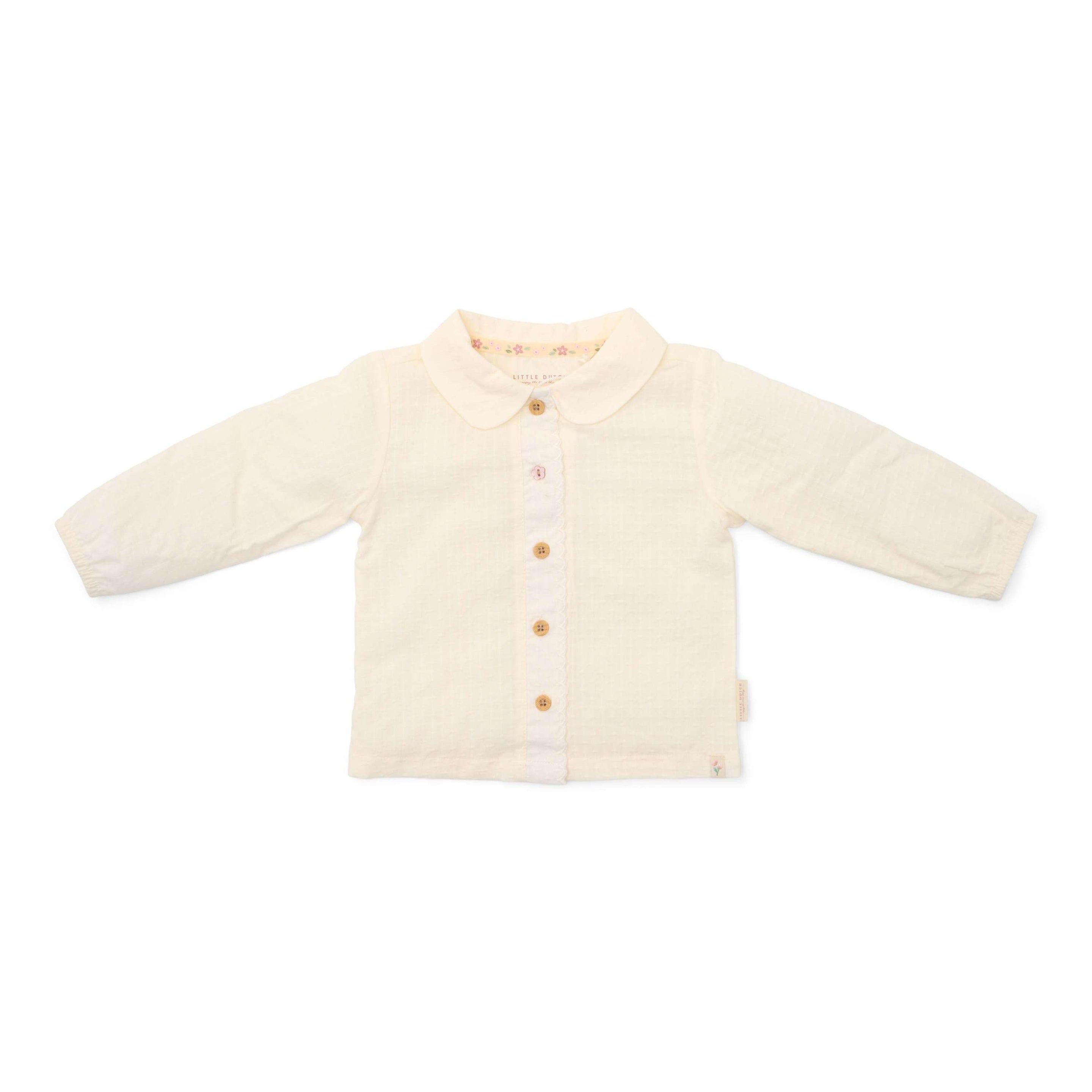 Little Dutch Blouse Lange Mouw Creme