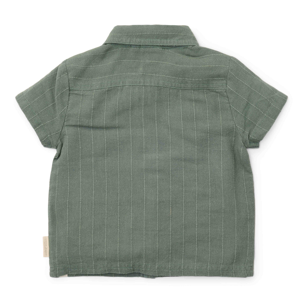 * Little Dutch Blouse Korte Mouw Forest Green