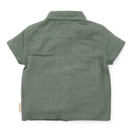 * Little Dutch Blouse Korte Mouw Forest Green