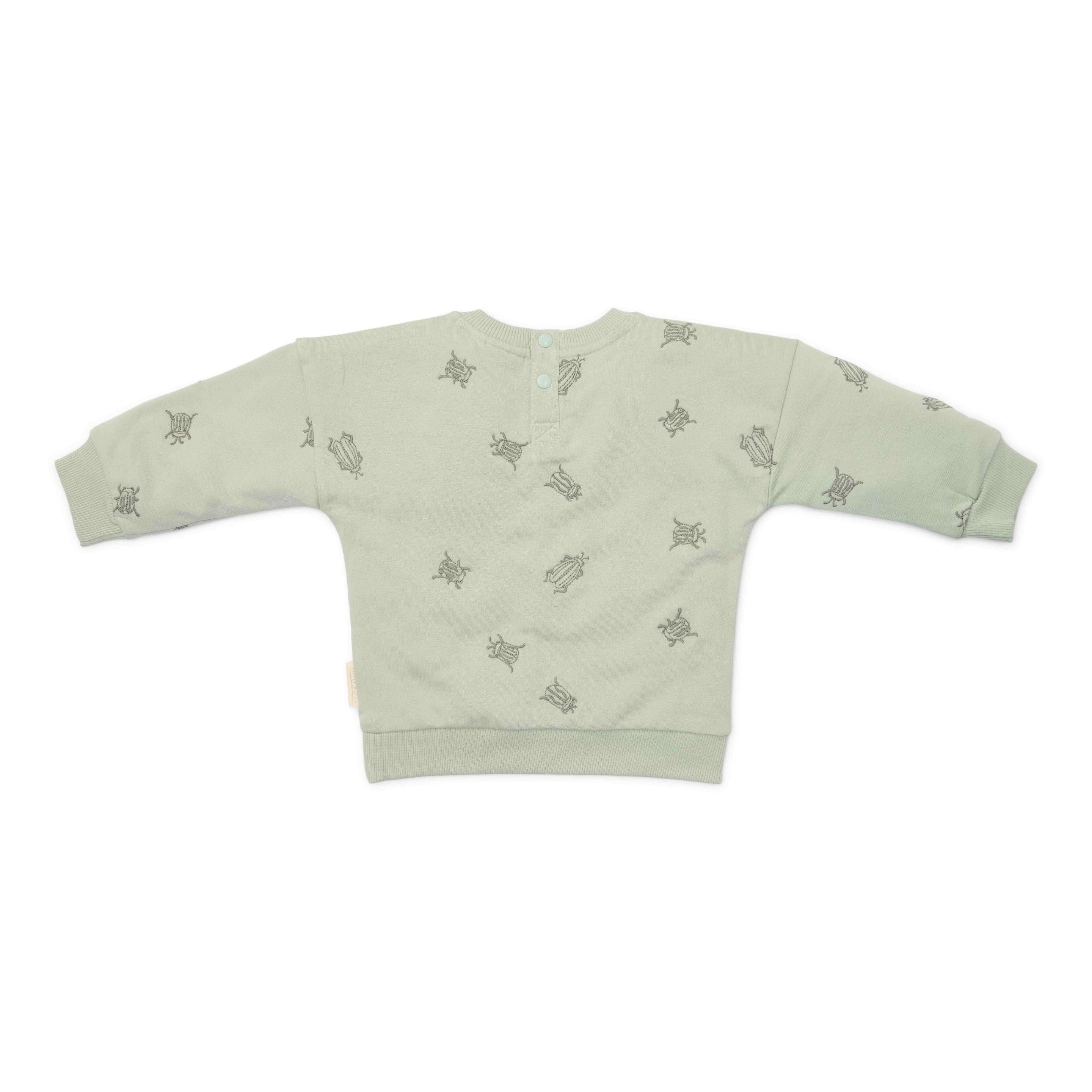 Little Dutch Sweater Forest Mint Bugs