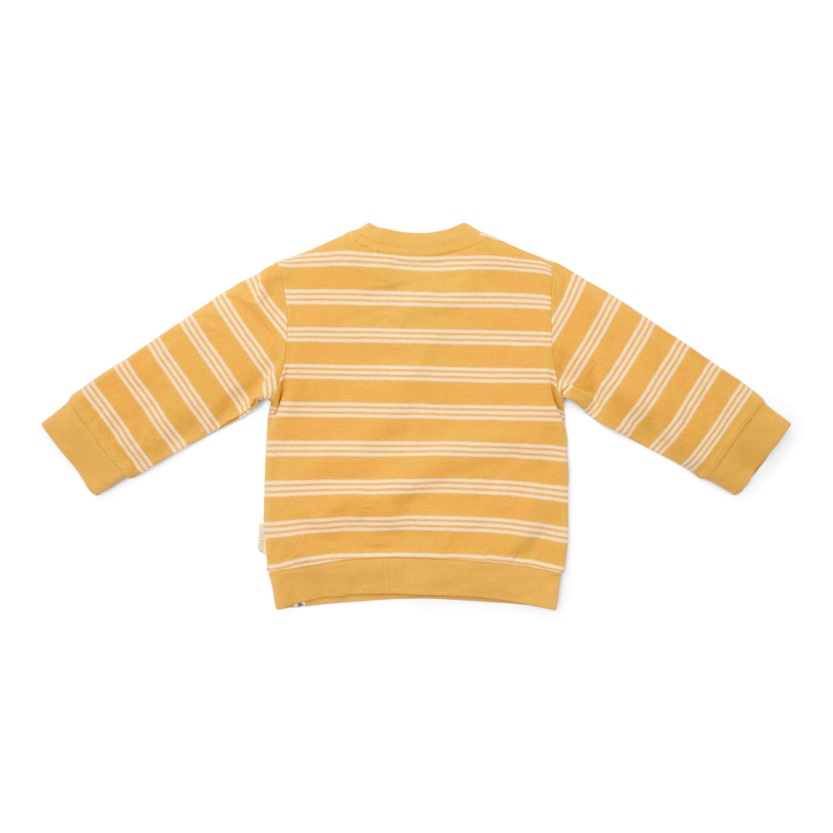 Little Dutch Sweater Yellow Stripe