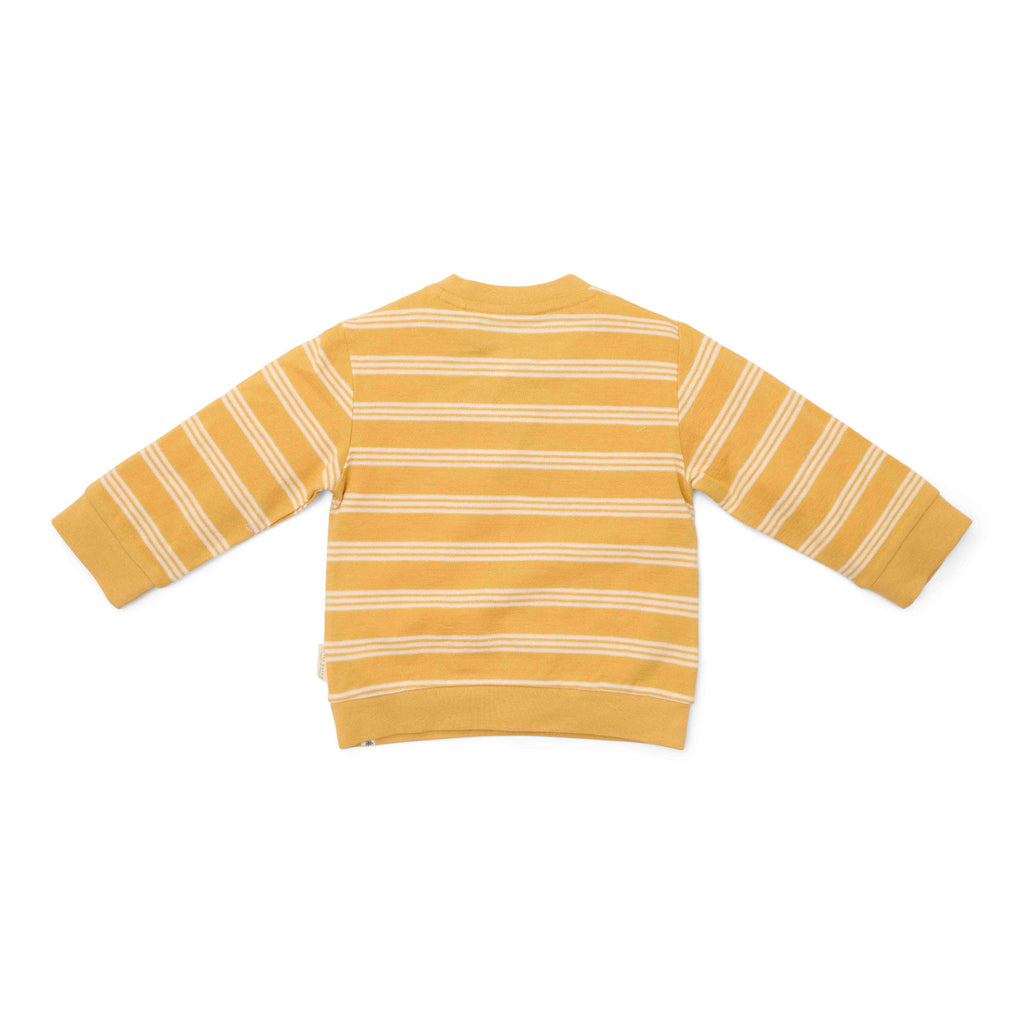 * Little Dutch Sweater Yellow Stripe