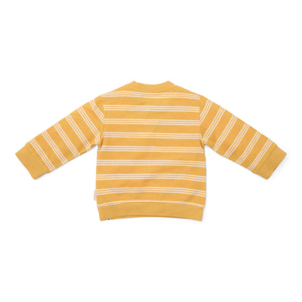 * Little Dutch Sweater Yellow Stripe