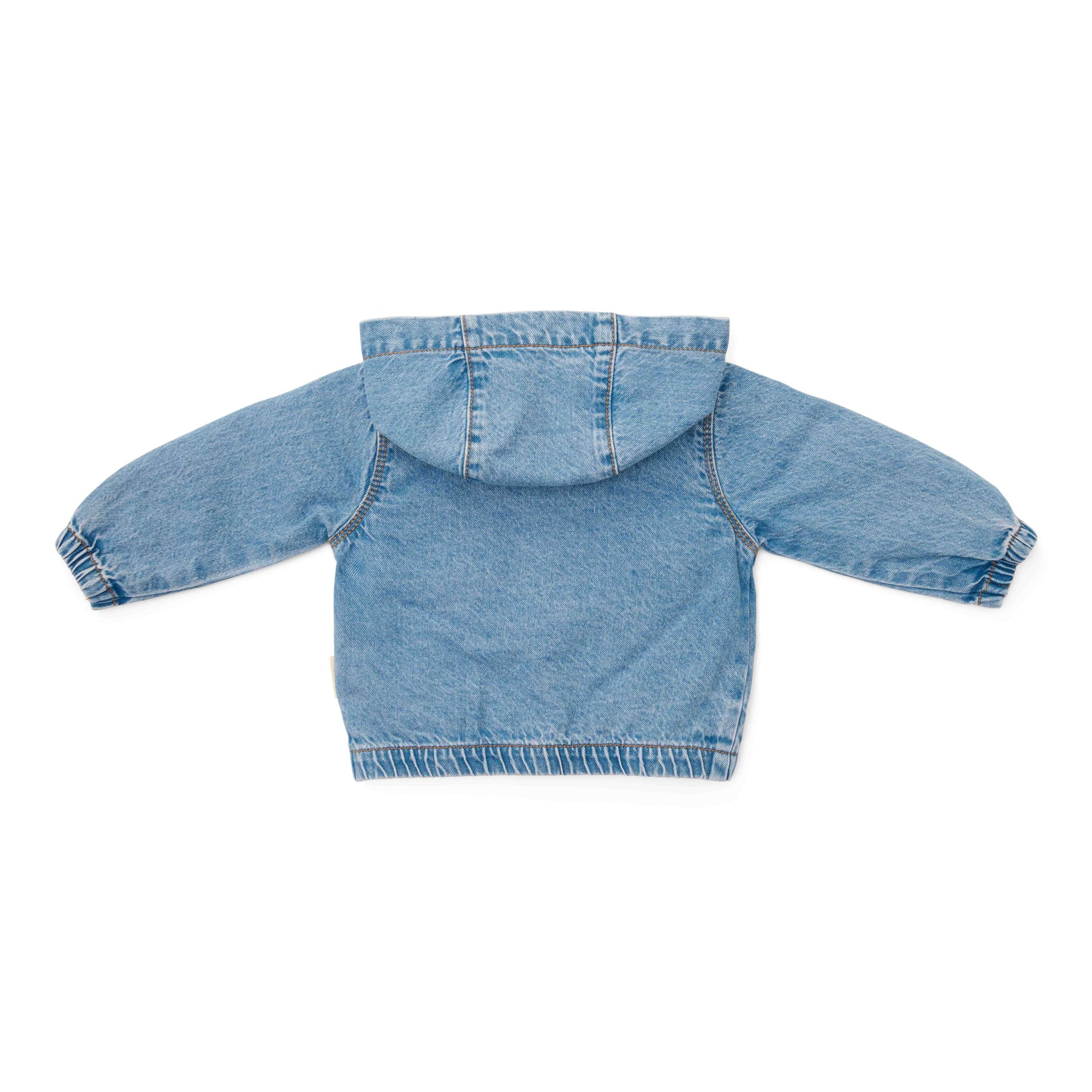 Little Dutch Vest Met Capuchon Denim