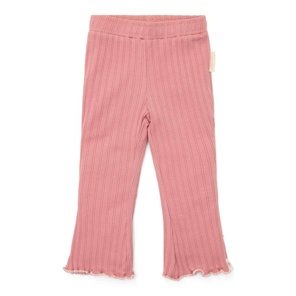 * Little Dutch Flared Broek Pink Blush