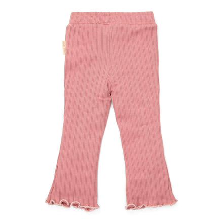 * Little Dutch Flared Broek Pink Blush