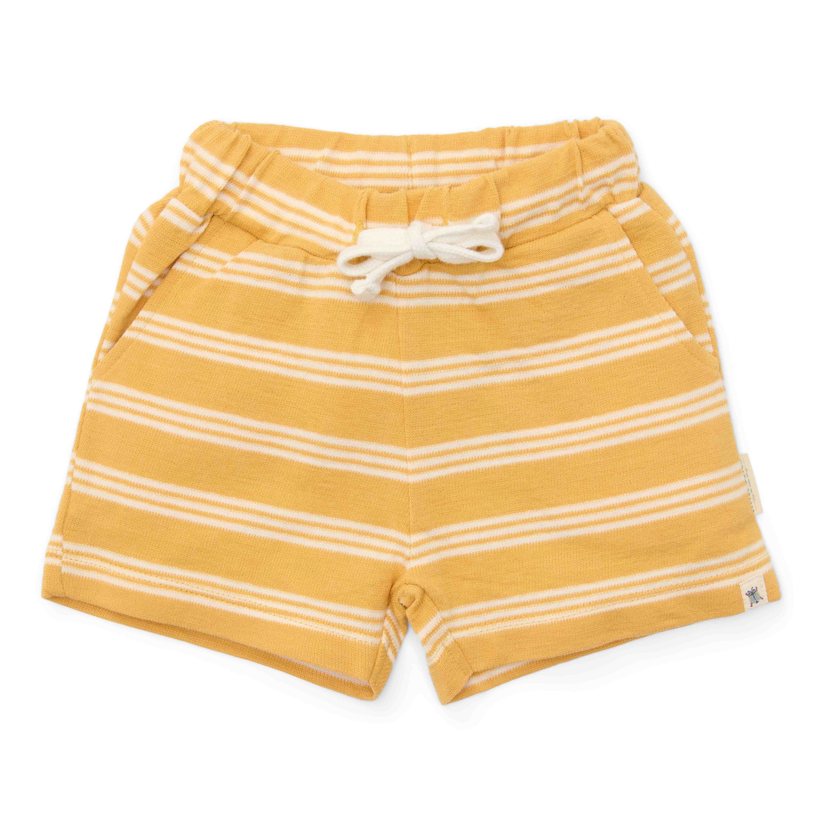 Little Dutch Korte Broek Yellow Stripe