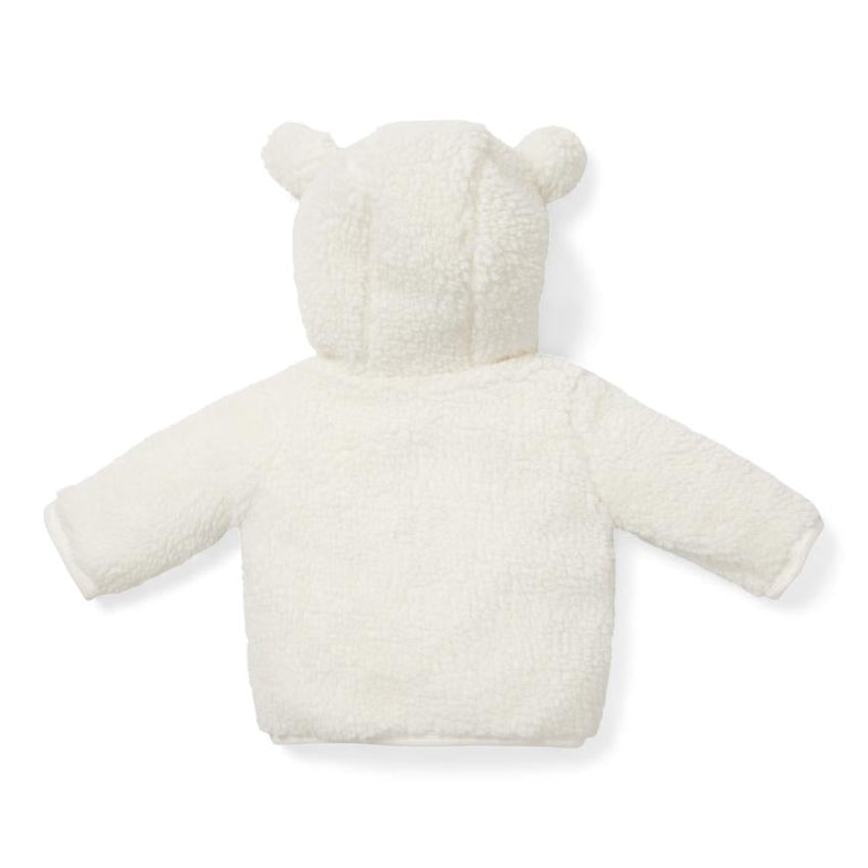 Little Dutch Teddy Jacket Baby Bunny | Off-White  *