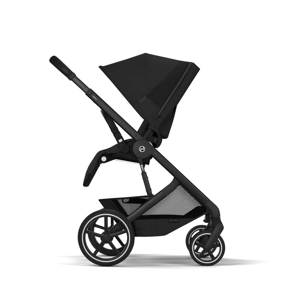 CYBEX Balios S Lux incl. Foldable Carry Cot | Moon Black (Black Frame)