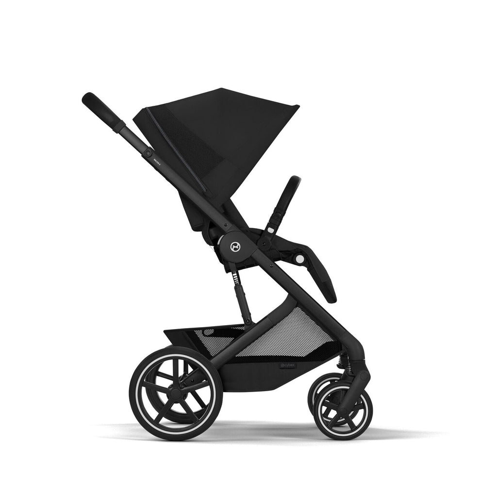 CYBEX Balios S Lux incl. Foldable Carry Cot | Moon Black (Black Frame)